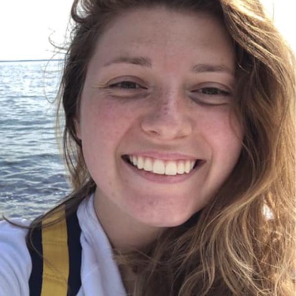 UL Lafayette French major Lindsay McAnally.