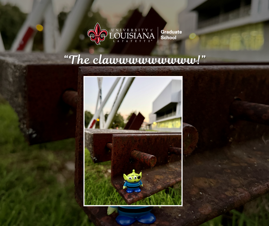 "The Clawwwwwwwwwwwwwwww!" the alien hanging out in the grass