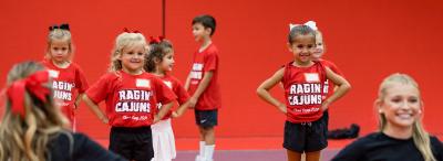 Ragin' Cajuns Cheer Camp