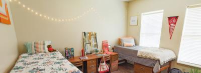 Suite style dorm room