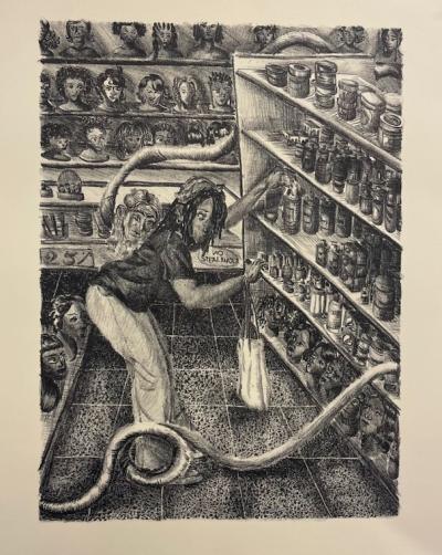 shopping graphic