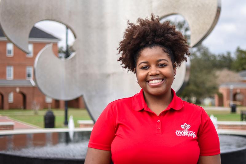 Performing arts major Delilah Warren
