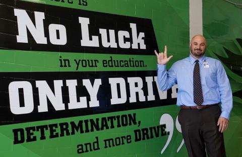 Lafayette High Principal Dr. Donald Thornton