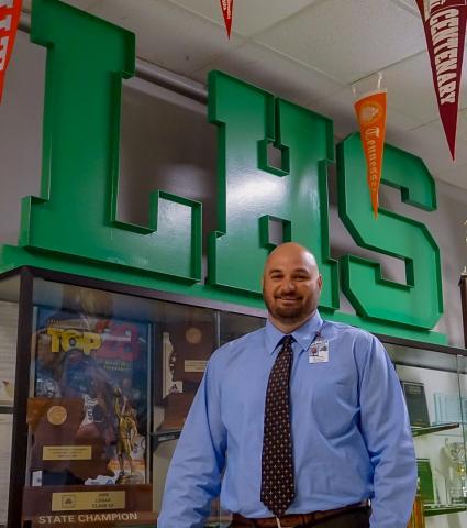Lafayette High Principal Dr. Donald Thornton