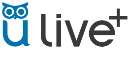 ProctorU logo. ProctorU Live-plus uses both a live proctor and artificial intellegence.