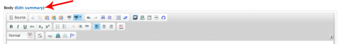 arrow pointing to Edit Summary button